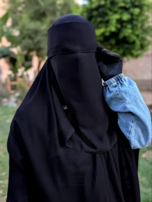 نقاب بيشه طبى مع خمار