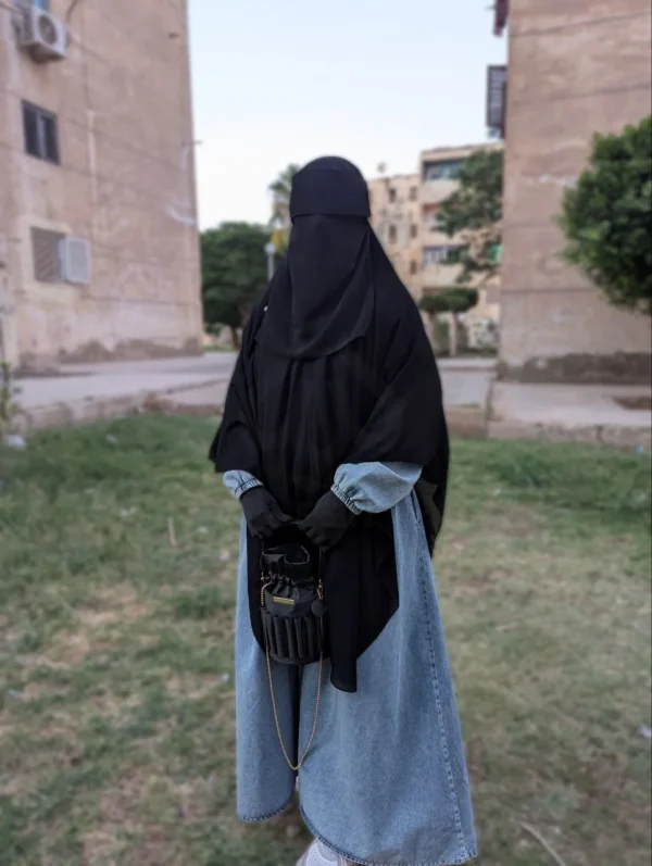نقاب بيشه طبى مع خمار