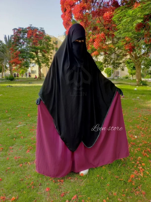 خمار ماليزي مقوّي بأطراف ستان